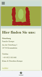 Mobile Screenshot of osterburg-groothusen.de